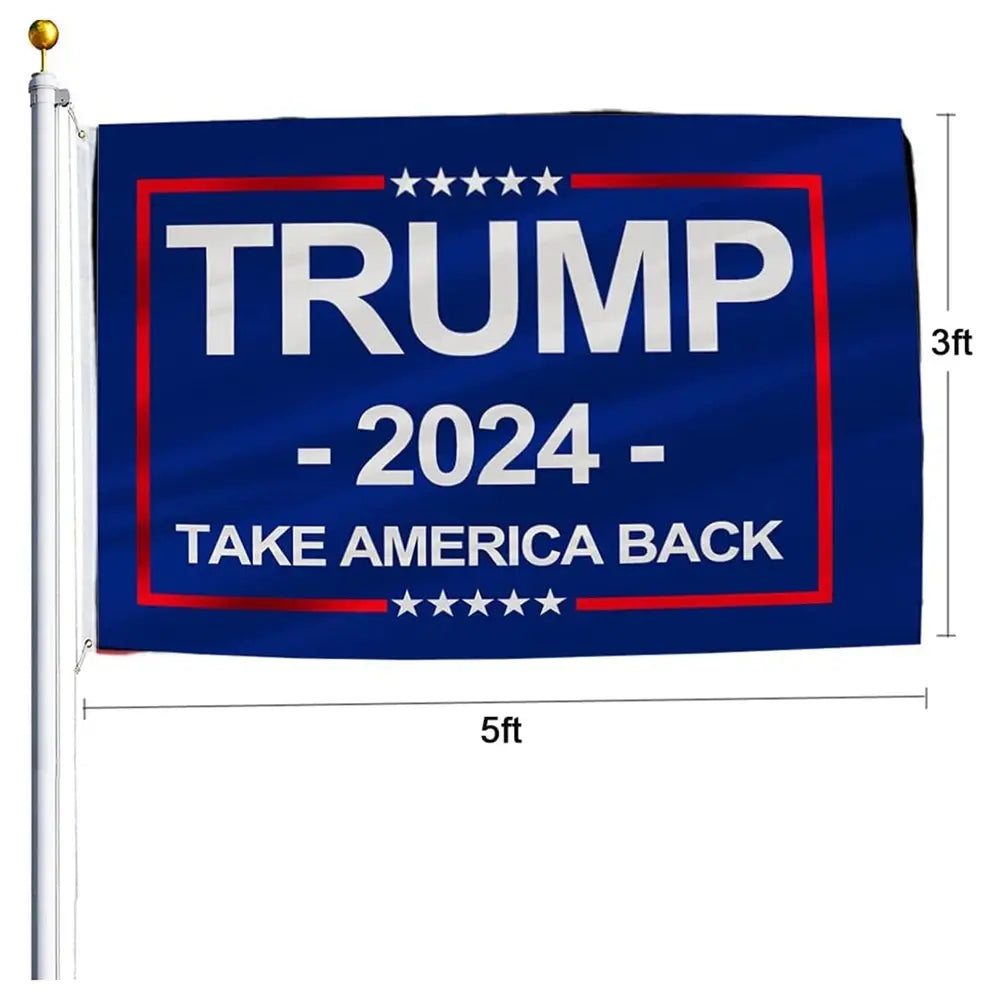 Trump 2024 American Flag Anti-Ultraviolet Fading